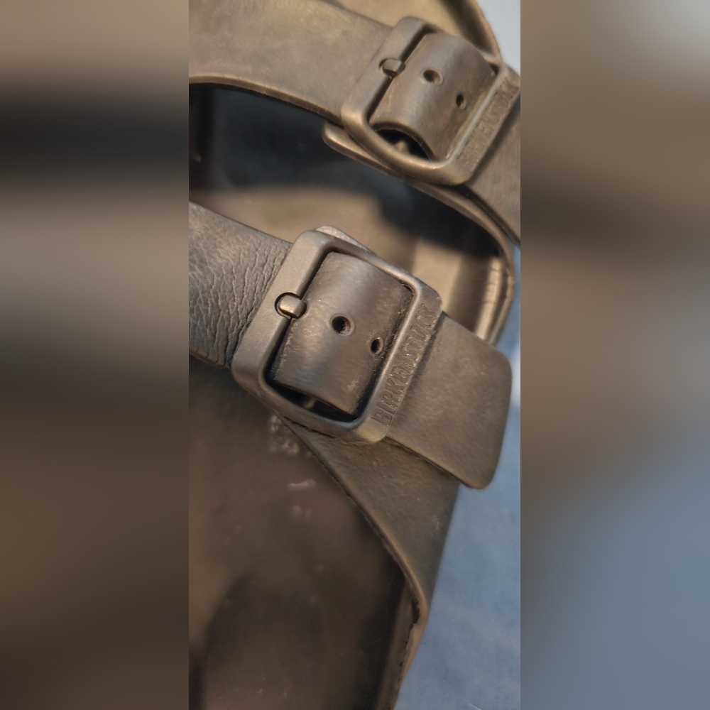 GUC! Birkenstock Arizona Essentials EVA - Black - Size 39 - Picture 7 of 10